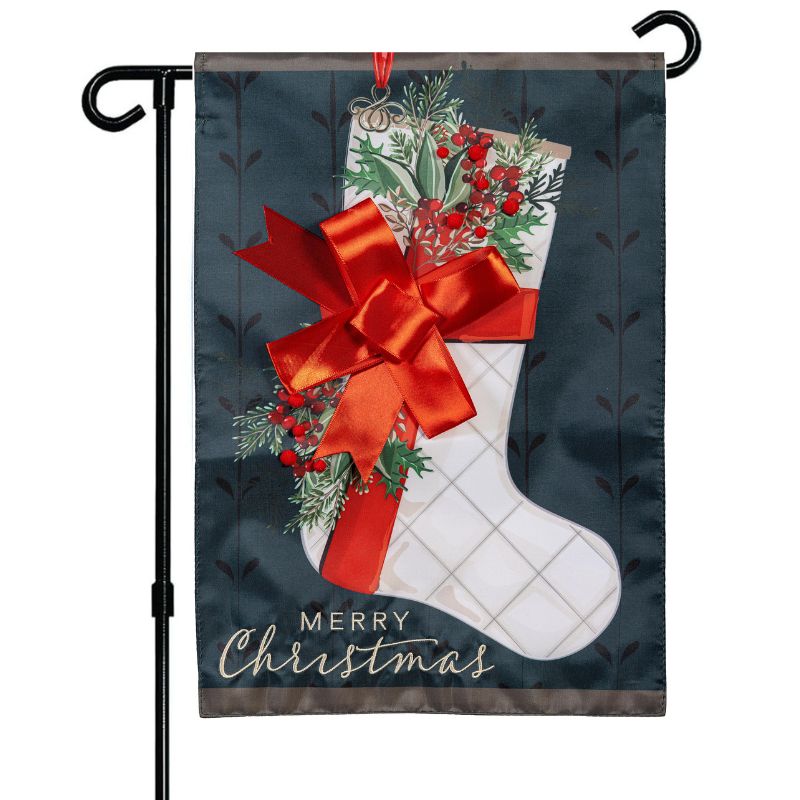 Christmas Stocking Garden Flag